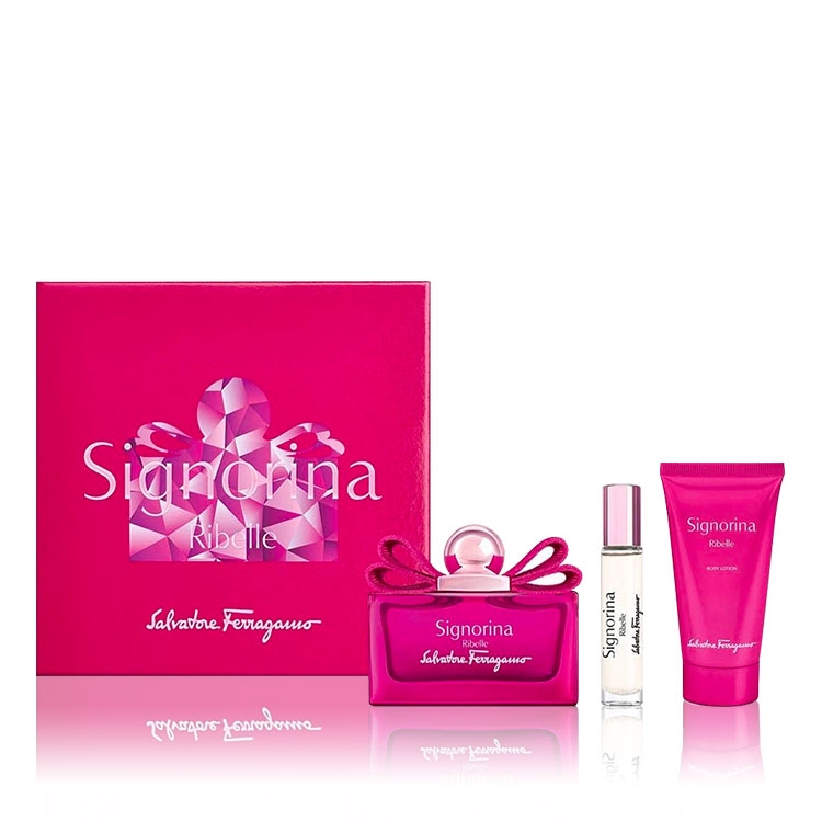 Salvatore ferragamo signorina perfume gift set clearance