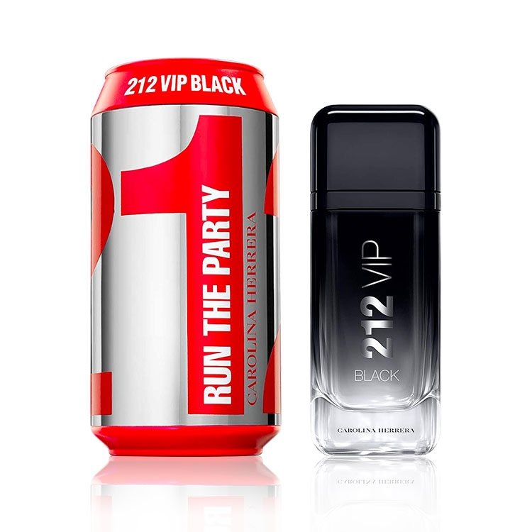 Carolina Herrera 212 Vip Black Men Collector Edition The 212 vip black brings contrast with fierce absinth and smooth lavender, it's a confident boldness, a fearless approach, while undertones of dark musk and vanilla. carolina herrera 212 vip black men collector edition