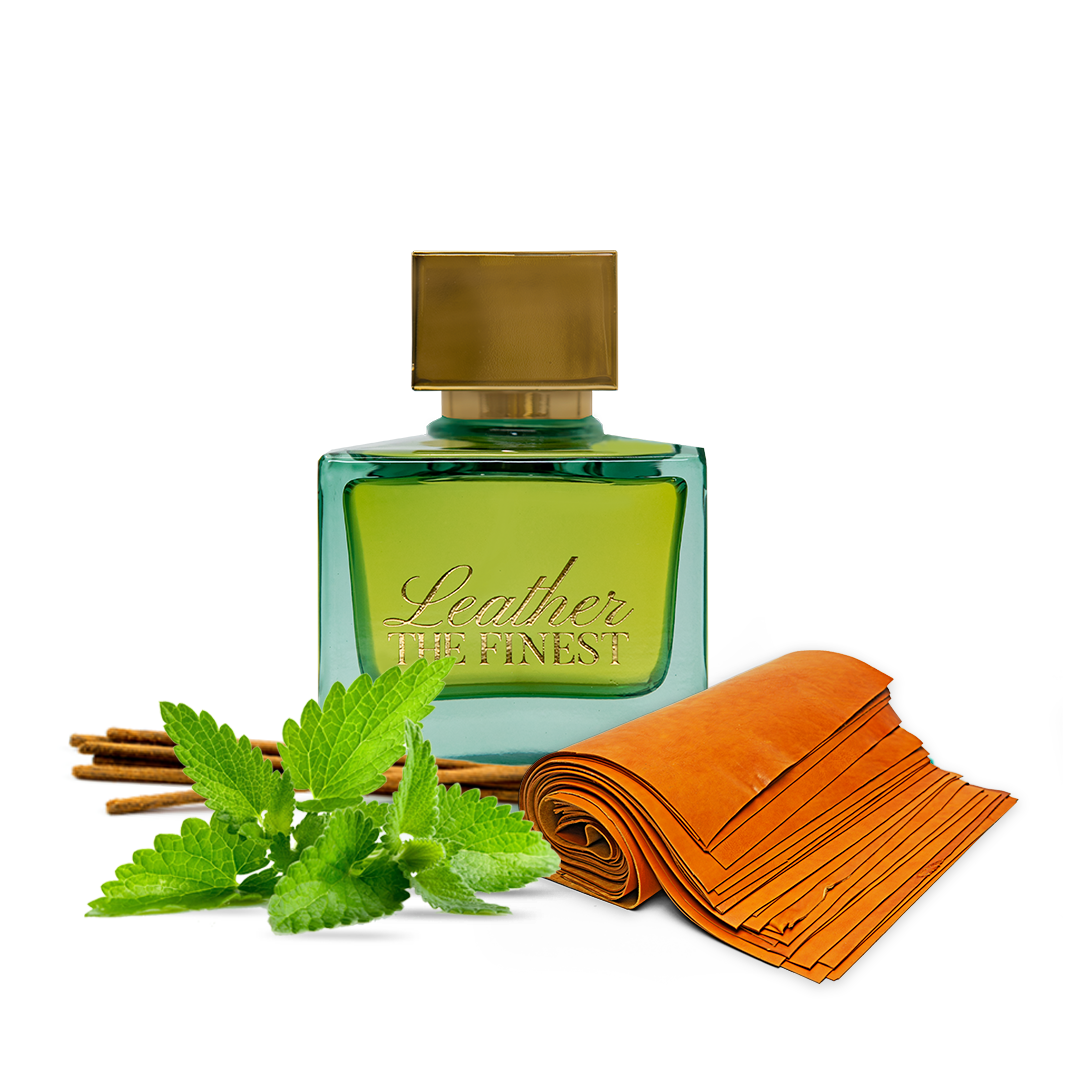 green leather perfume