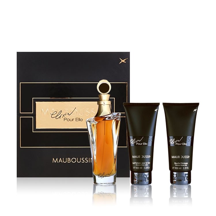 Buy Mauboussin Elixir Pour Elle Gift Set Golden Scent Golden Scent