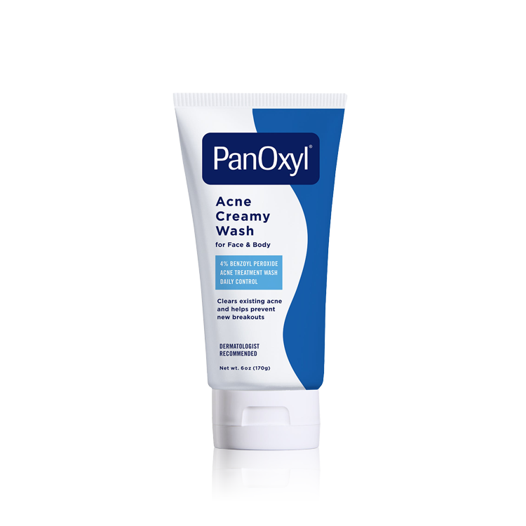 PanOxyl Acne Creamy Wash 4 Benzoyl Peroxide 170 G