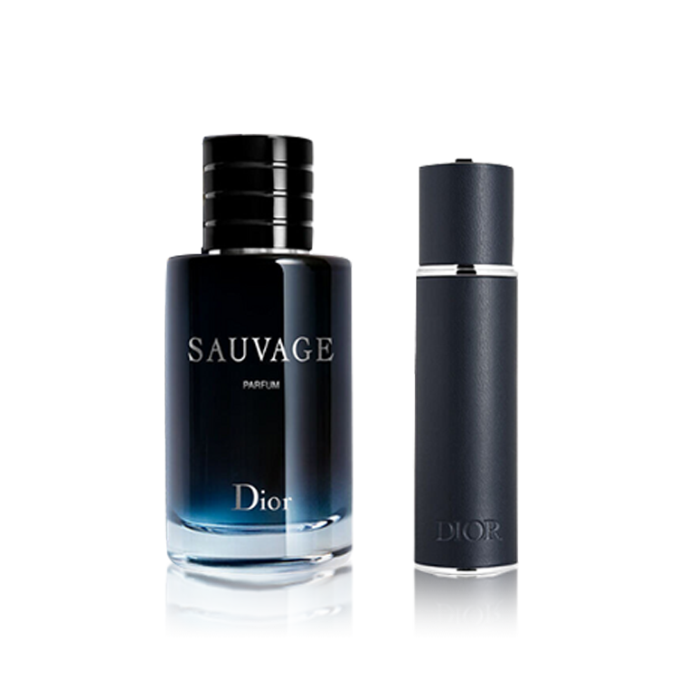 Dior Sauvage Eau de Parfum 100ml セット Amazon.co.jp: Christian Dior Sauvage Eau De Parfum 2P Gift