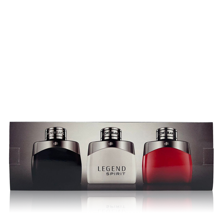 Mont Blanc Trio Gift Set (Legend EDT 50 ml + Legend Spirit EDT 50