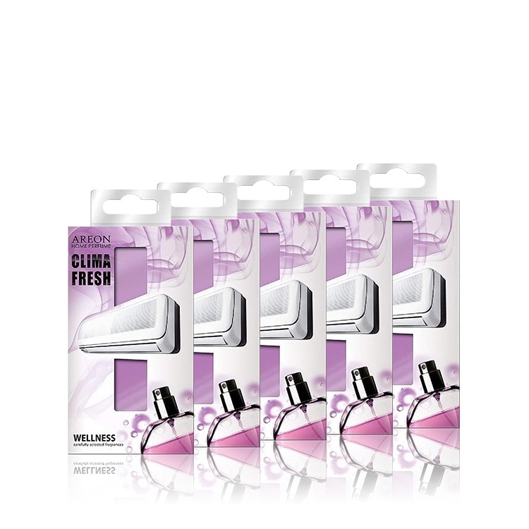 Areon Clima Wellness Air Conditioners Freshener 5 Pcs