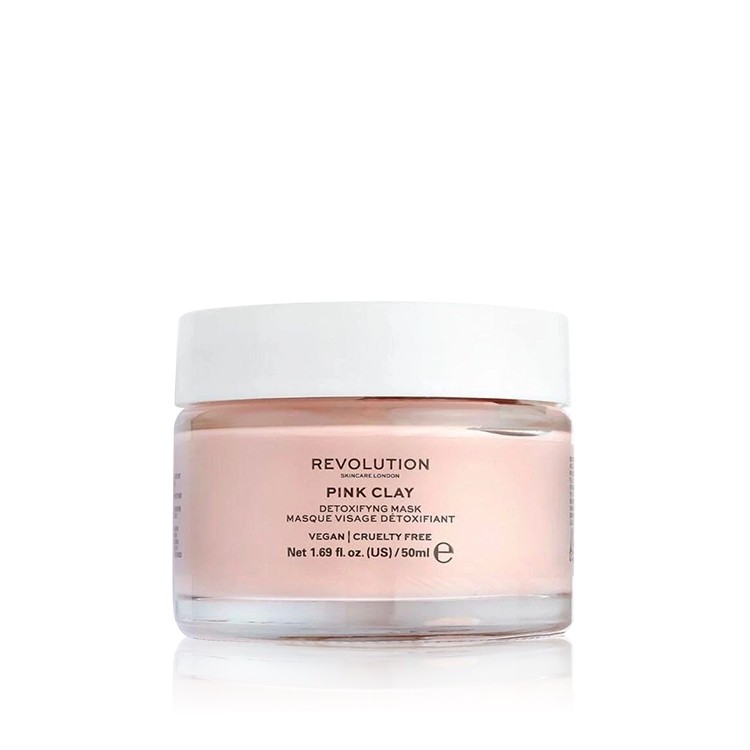 Revolution Skincare Pink Clay Detoxifying Face Mask - 50 ml