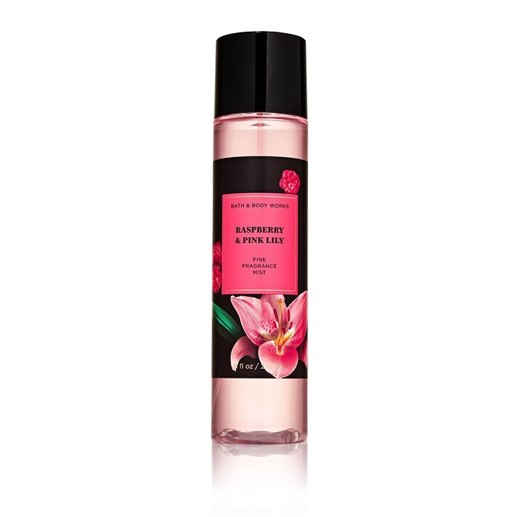 Bath Body Works Raspberry Pink Lily Fine Fragrance Mist
