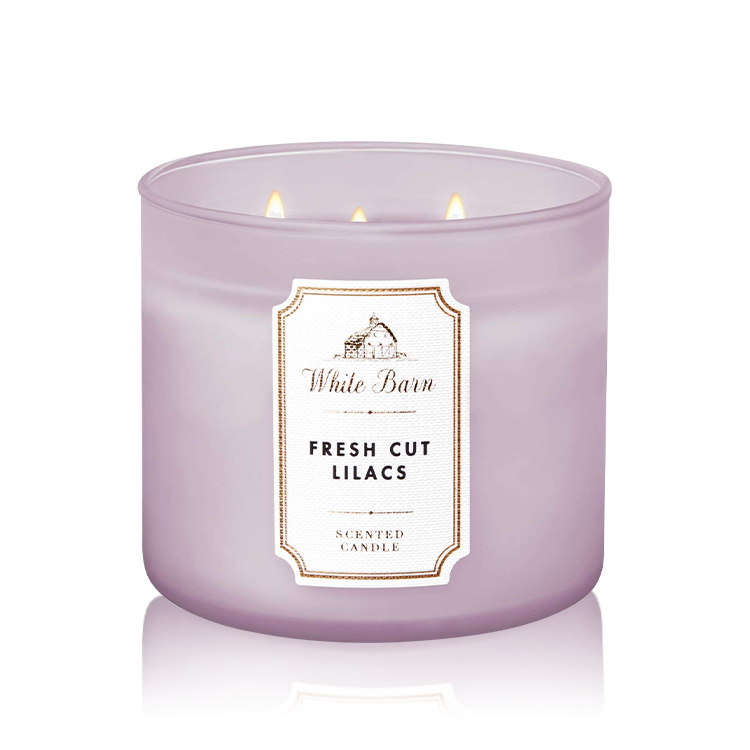 Bath & Body Works Fresh Cut Lilacs Scented Candle 411 gm