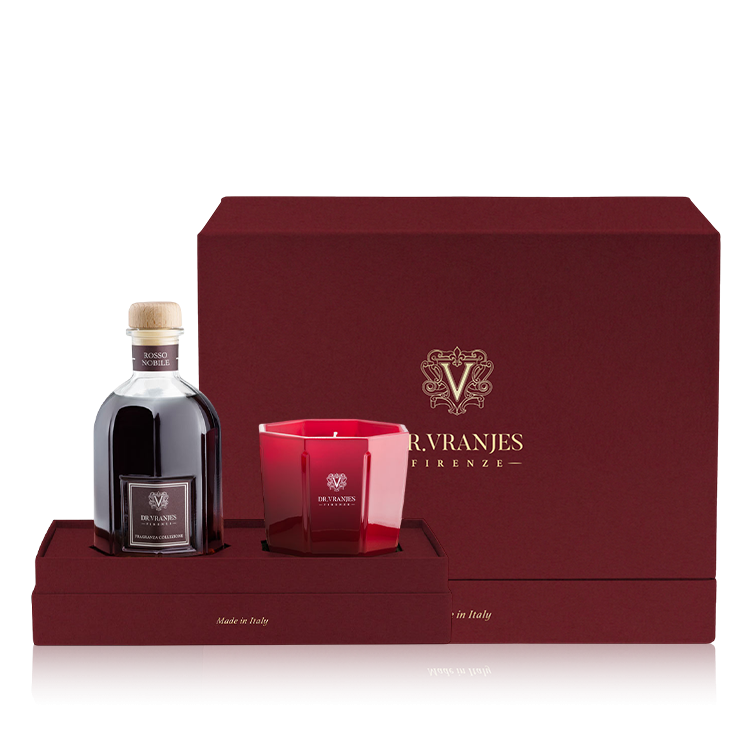 Dr. Vranjes Firenze Rosso Nobile Gift Set - (Diffuser 250 ml +