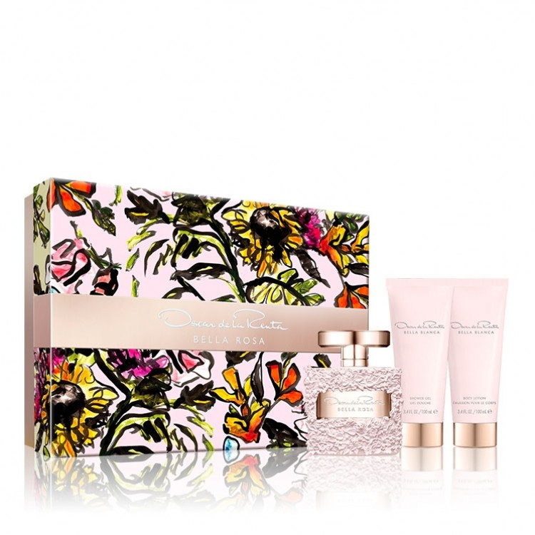 oscar de la renta bella blanca gift set