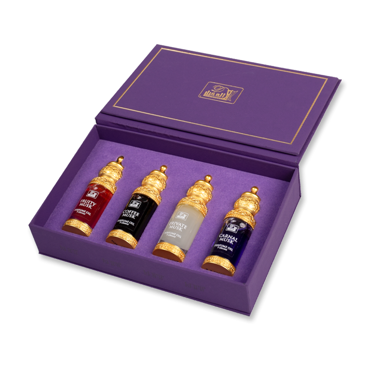 Al Dakheel Oud Abeek Green Gift Set - 3 x 50 ml