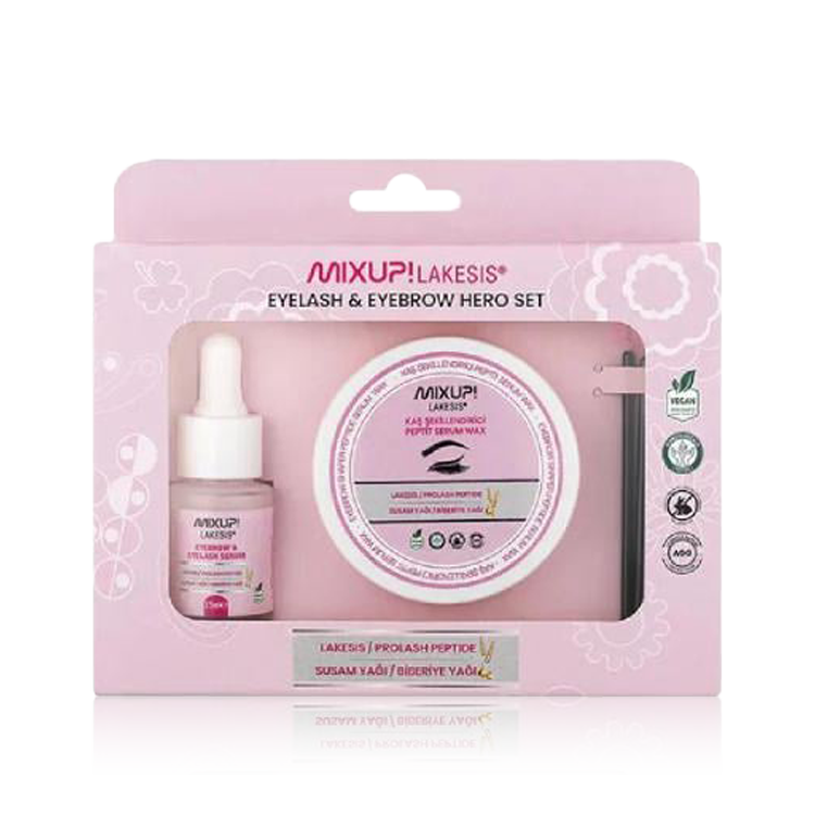 Mix Up Lakesis Hero Eyelash and Eyebrow Set - 4 Pcs