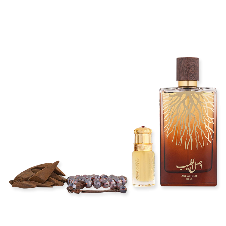 Deraah Oud Asl Al-teeb Gift Set - 4 Pieces
