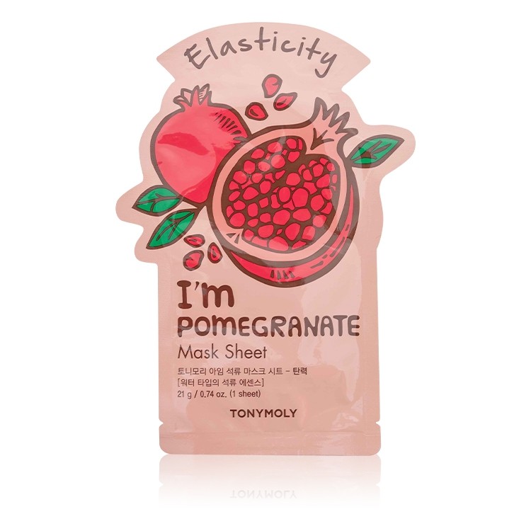 I AM POMEGRANATE MASK SHEET - ELASTICITY