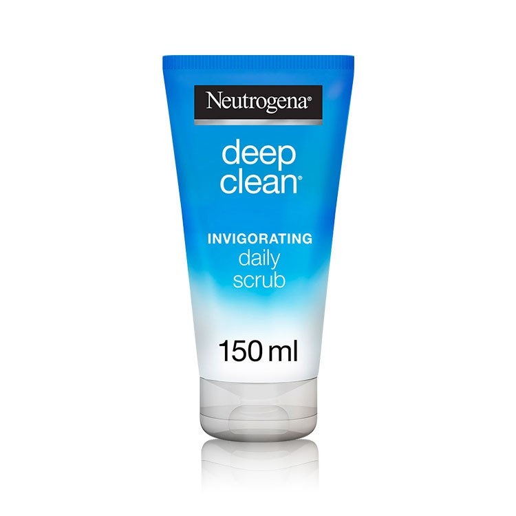 neutrogena deep clean invigorating daily scrub