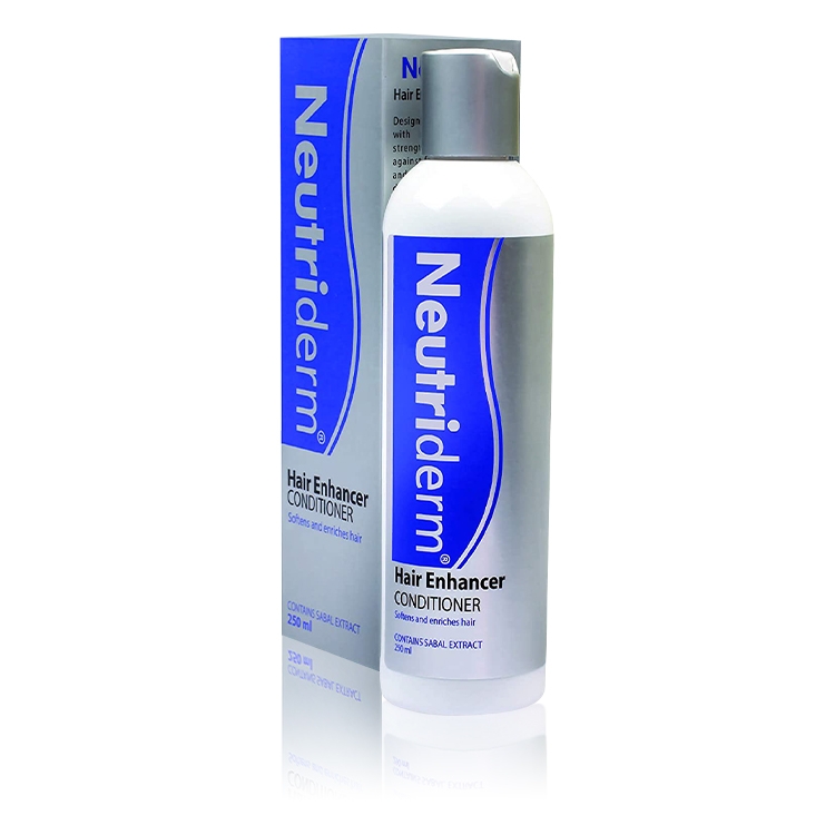 Neutriderm Hair Enhancer Conditioner 250 Ml Neutriderm provides premium aesthetic and therapeutic products for various skin and hair ailments.