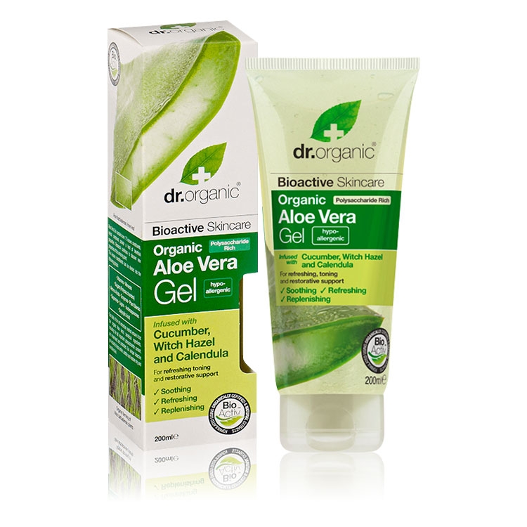 Dr Organic Aloe Vera Gel With Cucumber 200 Ml